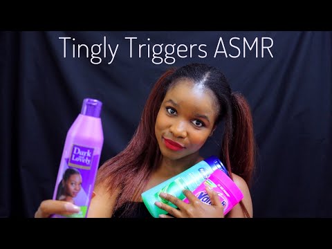 ASMR Scratchy Tapping To Help Ease Your Mind + Whisper Ramble & SA Products (1 HOUR SLEEP SESSION)😴