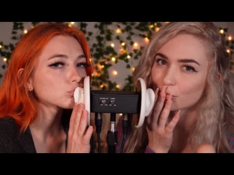 Gentle Face Brushes and Kisses with Rose ASMR