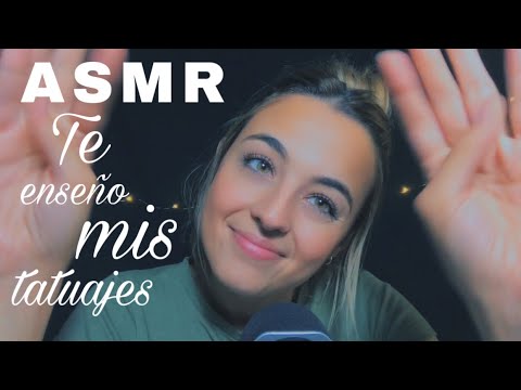 ASMR Español | TE ENSEÑO MIS TATUAJES !!! 🤪 | ASMR Storytime