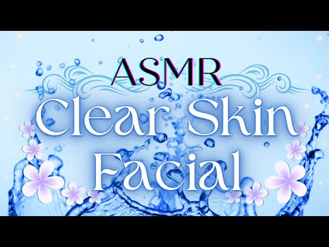 ASMR Clear Skin Facial | Gua Sha Crystal Treatment | Reiki Healing