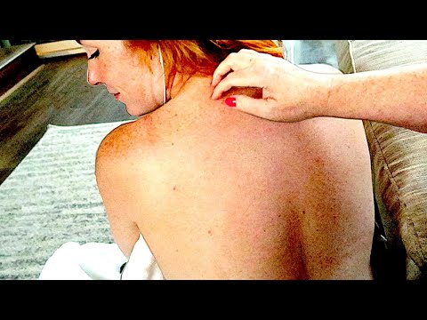 ASMR | Mom gives ME a back scratch 😴