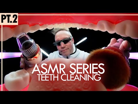 Dentist Teeth Checkup & Cleaning 🦷 Ultrasonic Cleaning, Brushing Your Mouth Eye 👀 Pt.2 (ASMR, RP)