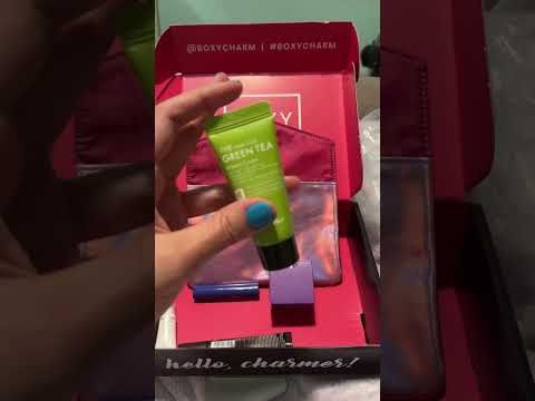 Boxy Charm ipsy Wednesday February 21, 2024 #asmrshorts W/Crinkle Sounds!