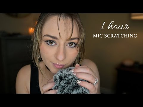 Slow Down and Sleep | ASMR - Mic Scratching and Mouth Sounds