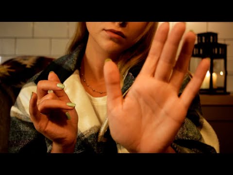 ASMR Safe Space | Slow Hand Movements | Anxiety & Panic Relief | Personal Attention | Visual