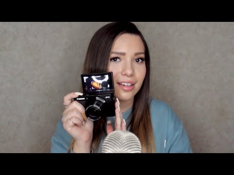 ASMR - New Camera Unboxing! | Canon Powershot G7X | Tapping, Whispering & all that good stuff