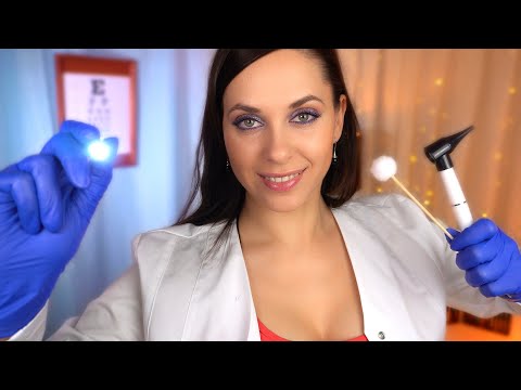 ASMR Intense Ear Cleaning, Hearing Test & Ear Exam | Doctor roleplay