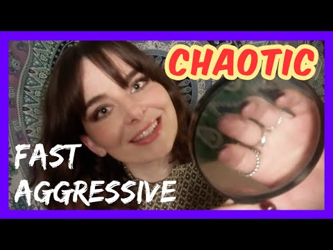 Lofi asmr | Channeling CHAOS! Fast, unpredictable and chaotic tapping & scratching (many triggers!)