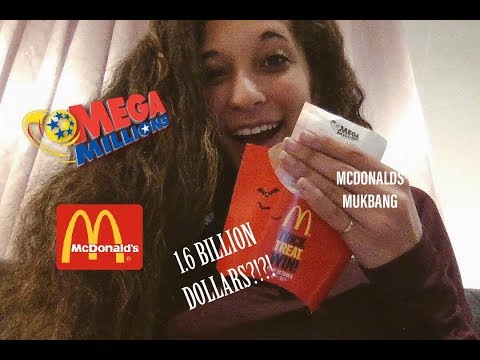 BUYING MY FIRST LOTTERY TICKET + MCDONALDS MUKBANG