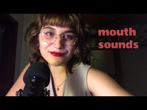 ASMR | Mouth Sounds, Hand Movements, Inaudible Whispers