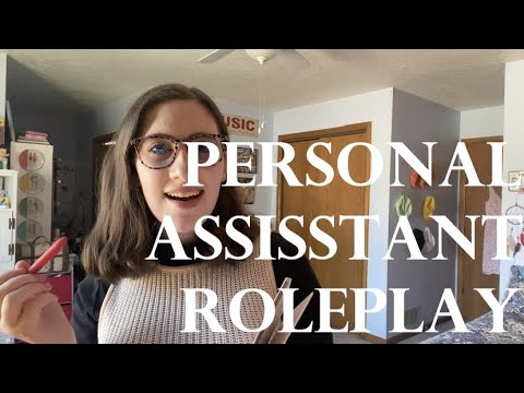 {ASMR} Personal Assistant Roleplay