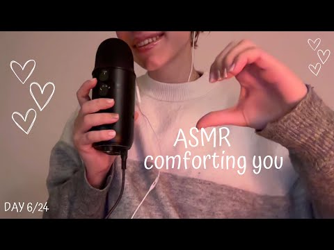 ASMR Telling you POSITIVE AFFIRMATIONS, visuals, mouth sounds & more ♡