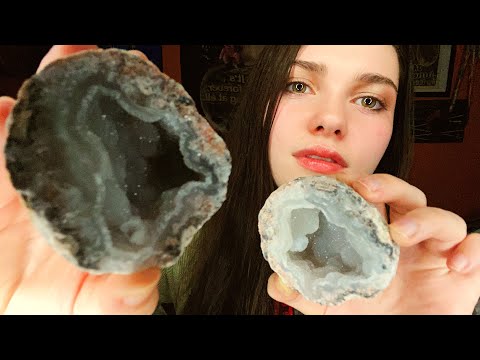 ASMR 75 Million Year Old Geodes • Crinkles + Soft Spoken