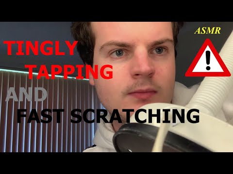 ⚠️ Tingly Tapping and Fast Scratching ASMR | Brain melting tingles ⚡️