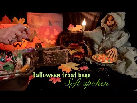 ASMR Request/Halloween treat bags (Soft Spoken)