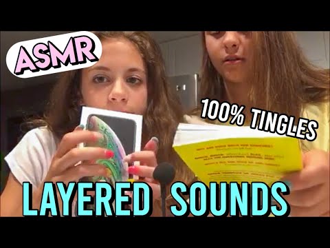 ASMR Layered Sounds| 100% Tingles!