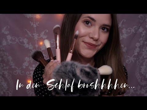 ASMR Darf ich dich in den Schlaf brushen? inkl. Tapping & Crinkles | deutsch/german