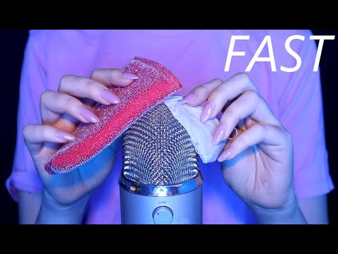 ASMR Fast & Super Tingly Triggers for Quick Tingles (No Talking)