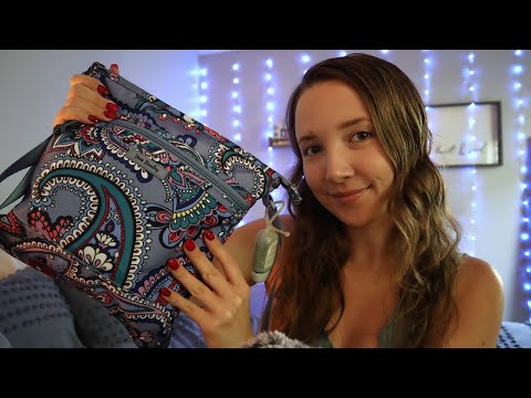 ASMR| Whats In My Purse ✨detailed explaining✨