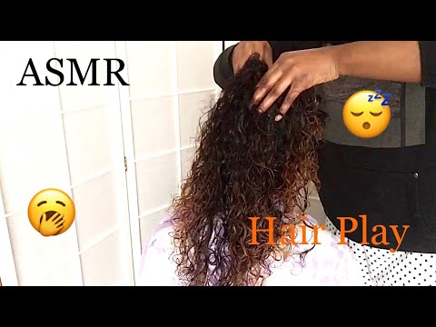 ASMR HAIR PLAY HAIR MASSAGE HAIR WASH