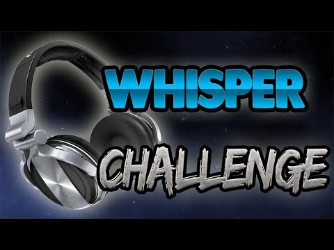 The Whisper challenge!