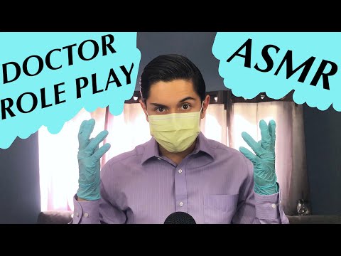 ASMR GREATEST DOCTOR ROLE PLAY! (Check up & Care)