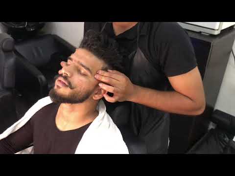 Amazing Head and Back Massage by Indian Barber Kishan With Firoz (Ep-1)