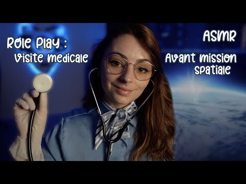 ♡ ASMR  - Rôle Play : Examen médical avant mission spatiale ♡