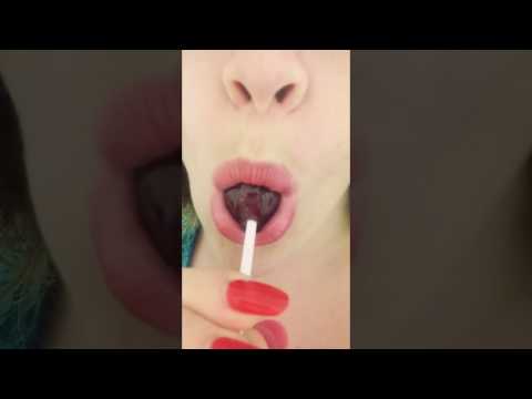 ASMR Daddy's Little Girl Lollipop Sucking *popping sounds, licking*