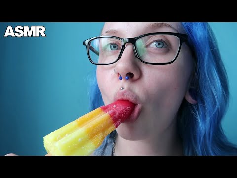 ASMR Rocket Popsicle [Mouth Sounds On A Hot Day] 🚀