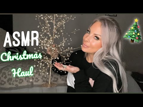 ASMR • All Things CHRISTMAS 🎄 Haul • Show & Tell + Over Explaining • Gentle Whispering & Tapping