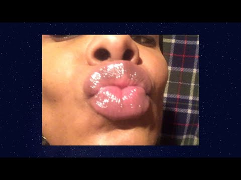 Close Up Glossy Kisses ASMR | Kissing ASMR | Empress ASMR