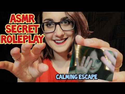 ASMR Sketchy Role Play With No Real Purpose  (w/ Calming Escape)