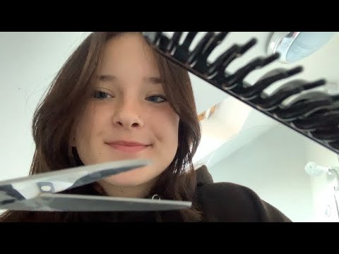 10 minute fast and agressive haircut asmr by a “professional”