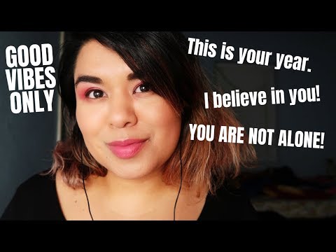 ASMR Good Vibes for the New Year | Whispering Positive Affirmations & Personal Attention