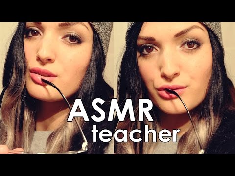 ASMR Spanish TEACHER of Psychology and Relaxation ROLEPLAY