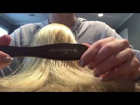 ASMR Hair Brushing of American Girl Doll