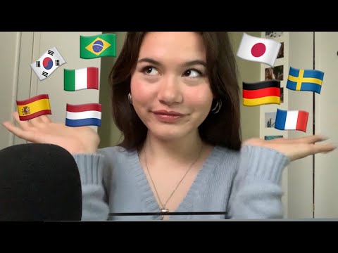 ASMR in different languages 🌍 (attempt)