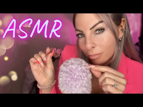 ASMR Triggers | ALMOST Touching The Mic With Whisper Rambles | “A Little Bit” | Face Tracing & More