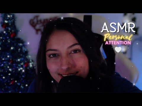 ASMR ENG | PERSONAL ATTENTION : I take care of you ✨ (Visual, Tapping, Whispers..)