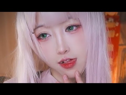 ASMR Mouth Sounds & Personal Attention 😴💤 Zero Two Cosplay