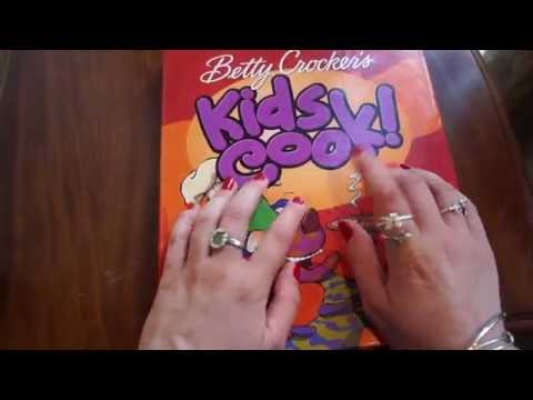 *ASMR* Kids Cook Book Recipes (Whisper, Page Flipping)