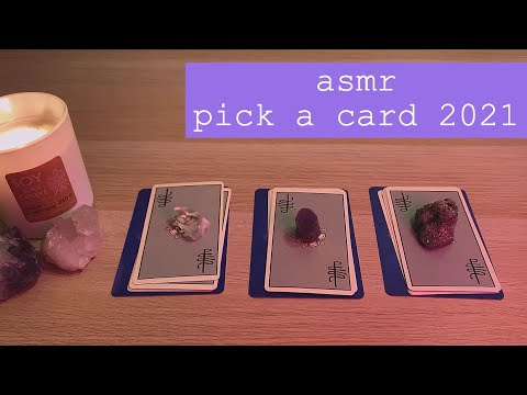 ASMR po polsku 🌙 pick a card #3 🌟 nowy rok 2021 (soft spoken, fireplace)