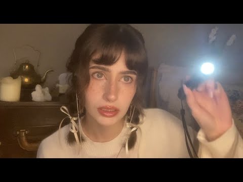 ASMR 1 hour for sleep and relaxation (tapping, brushing, spit painting, follow the light)
