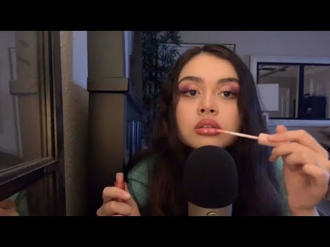 ASMR inaudible whispering, mouth sounds