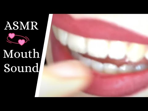 Asmr kisses, licking, teeth/mouth sounds