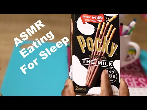 Pocky Eating Sounds ASMR (Word Search)Putting You To Sleep