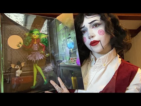 Showing My Monster High Doll Collection Part 1 ASMR | Tapping, Scratching, Whispering