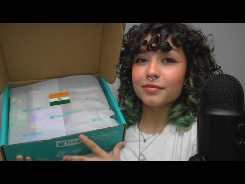 ASMR - trying indian snacks ★ mukbang feat. trytreats
