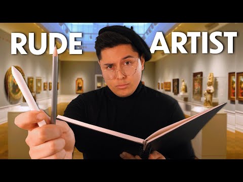 ASMR | Drawing You a $1,000,000 Portrait | RUDE Artist